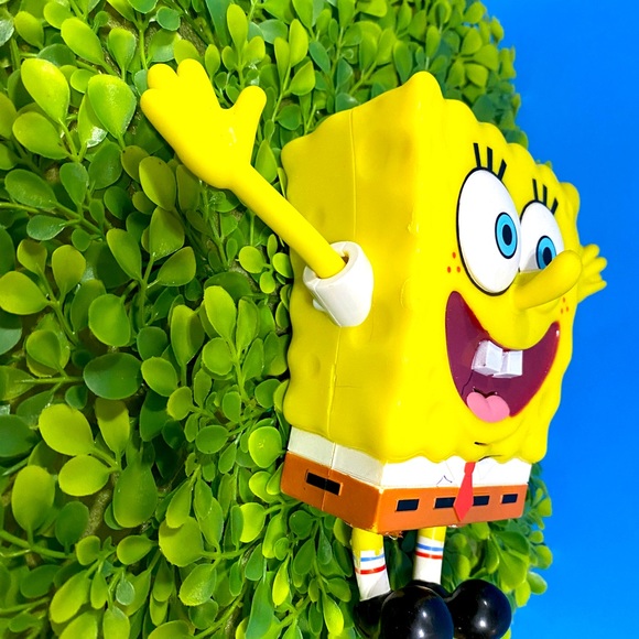 SPONGEBOB SQUAREPANTS STRETCHY TALKING TOY JUST PULL HIS RIGHT ARM OR LEFT LEG - Picture 4 of 11
